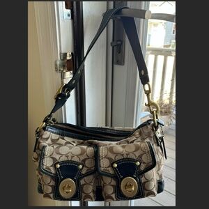 Coach CC Color Block Shoulder Bag